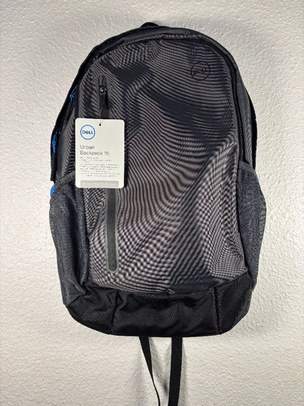Dell Urban 15 Backpack Adjustable Shoulder Strap Air Mesh Padded Gray 97X4